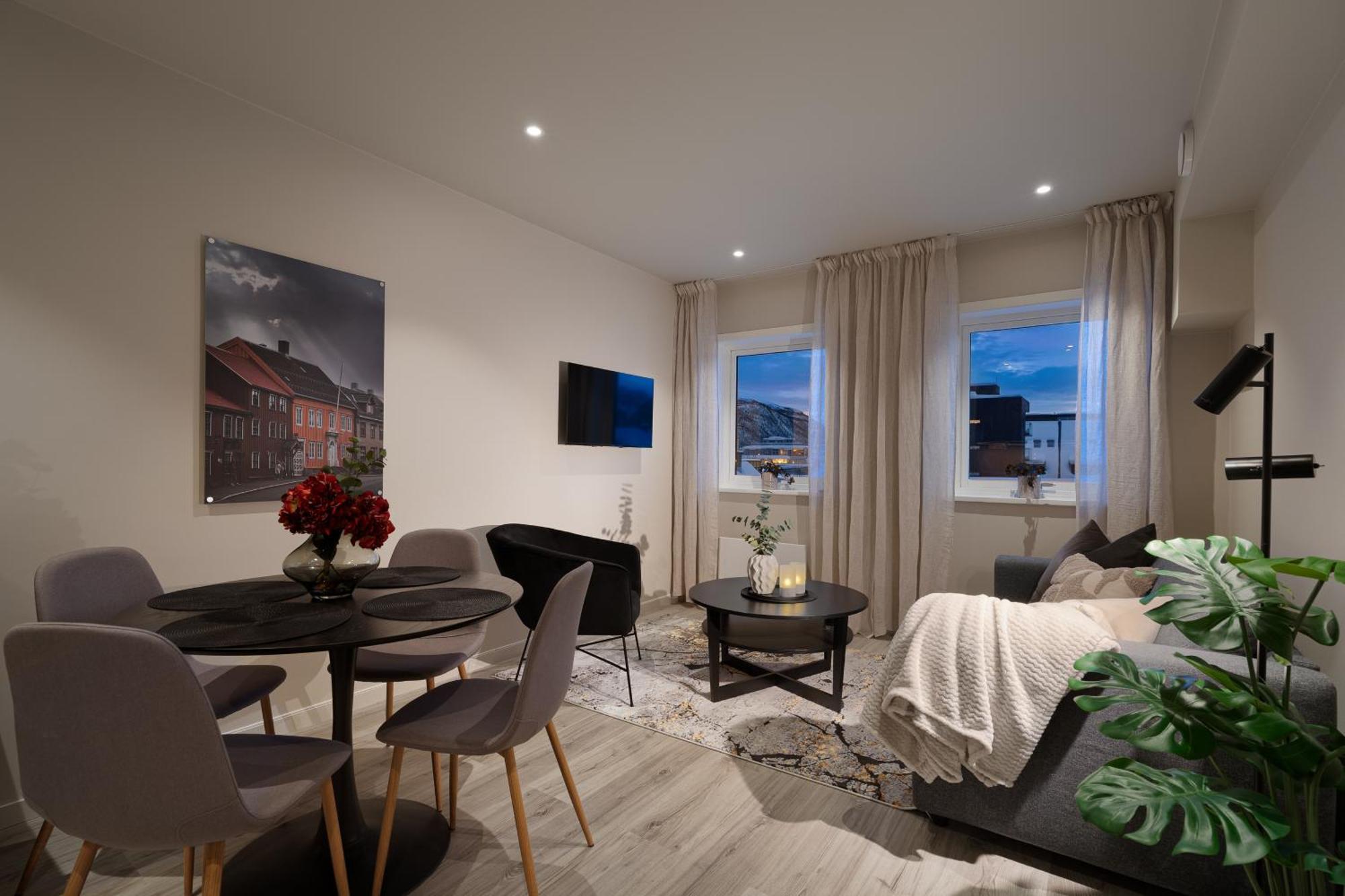 Bispegata 5 - Studio Apartment Hotel Tromsø Exterior foto